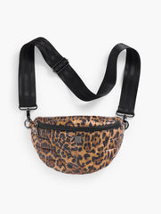 THINK ROYLN LITTLE RUNWAY FANNY PACK - LEOPARD | Talbots sale