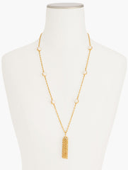 PEARL STATION NECKLACE | Talbots online