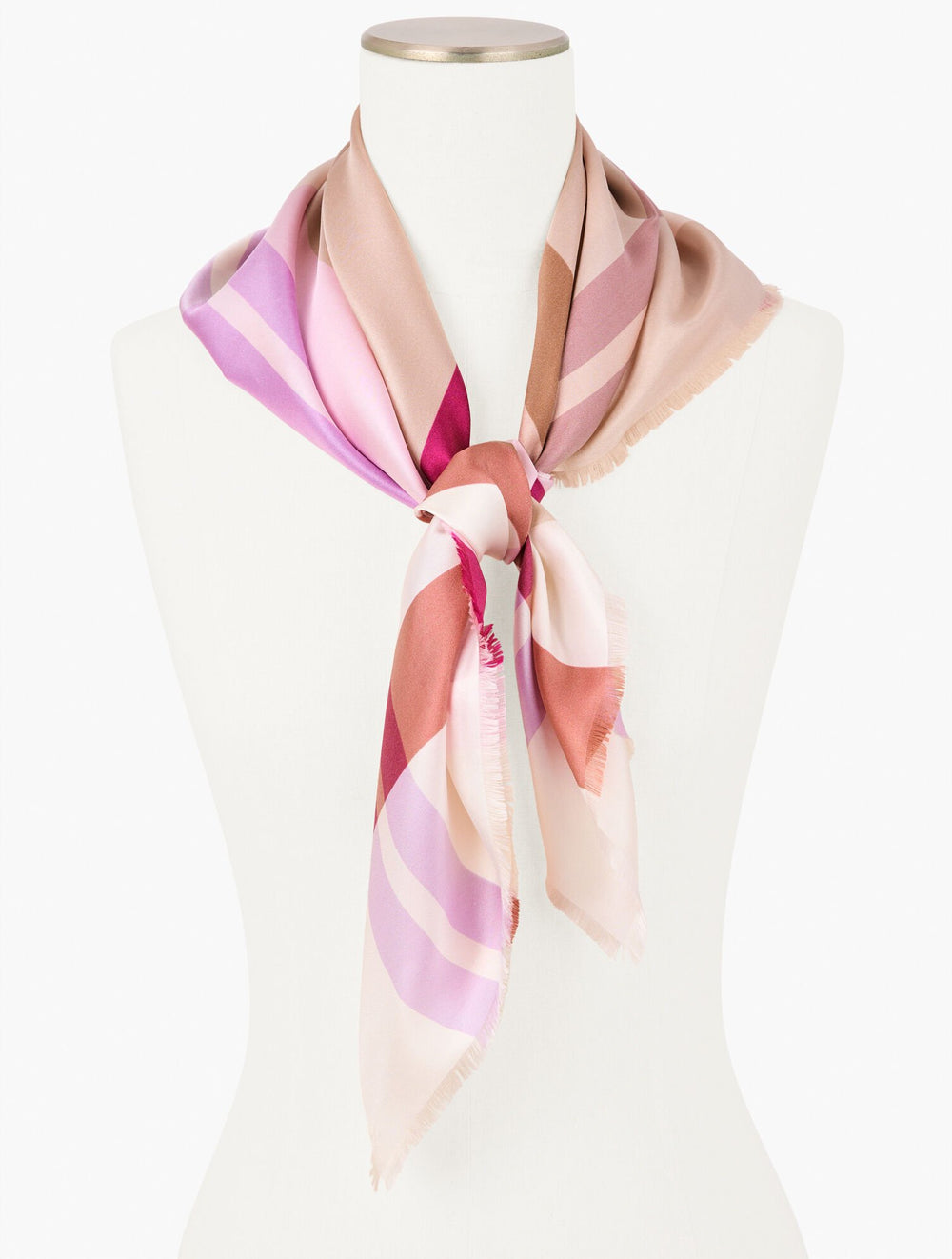 ECHO PLAID SQUARE SCARF | Talbots sale