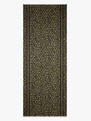 OPULENT OCELOT OBLONG SCARF | Talbots sale