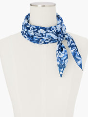 RAVISHING FLORAL SQUARE SCARF | Talbots for sale