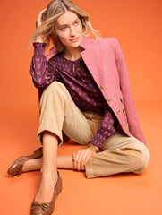 SMOCKED TOP - CHARMING HORSE | Talbots on sale