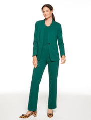 LUXE PONTE SINGLE BUTTON BLAZER | Talbots outlet