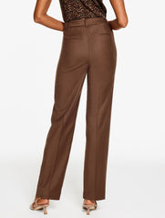 TALBOTS SOUTHAMPTON LUXE ITALIAN FLANNEL STRAIGHT LEG PANTS | Talbots sale