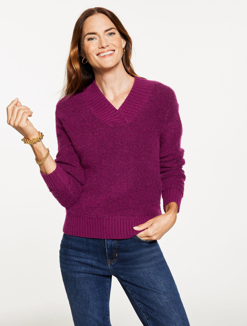 LOOP STITCH SWEATER | Talbots for sale