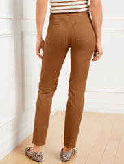SLIM ANKLE JEANS - PIECE DYED | Talbots near me