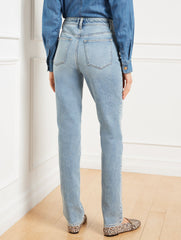 STRAIGHT LEG JEANS - GLENDALE WASH | Talbots US