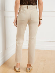 SLIM STRAIGHT ANKLE JEANS | Talbots on sale