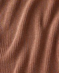 COTTON SHAKER STITCH POCKET CREWNECK | Talbots outlet