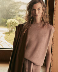 ORGANIC COTTON CASHMERE DROP SHOULDER TEE | Talbots US
