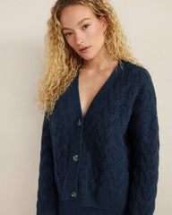 CASHMERE CABLE CARDIGAN | Talbots near me