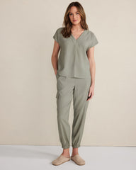 LUXE MODAL V-NECK TOP | Talbots discount