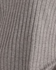 WIDE RIB KNIT JOHNNY COLLAR TOP | Talbots on sale