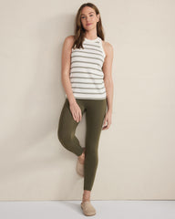ORGANIC COTTON DOUBLE STRIPE RACERBACK TANK | Talbots near me