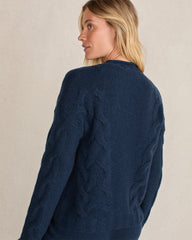 CASHMERE CABLE ROLL NECK SWEATER | Talbots for sale