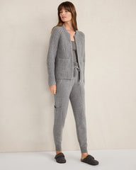 CASHMERE ZIP FRONT BOMBER JACKET | Talbots online