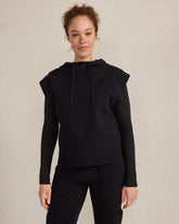 VISCOSE BLEND SLEEVELESS HOODIE | Talbots near me