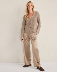 LUXE SILK CARGO PANTS | Talbots discount