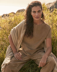 SUEDE TEE | Talbots discount