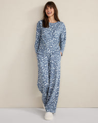 ORGANIC COTTON JERSEY WAVE PAJAMA PANTS | Talbots outlet