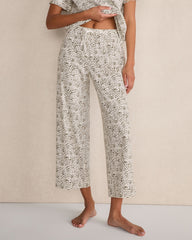 ORGANIC COTTON JERSEY ANIMAL DOT PAJAMA PANTS | Talbots discount