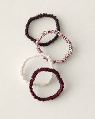 WASHABLE SILK HAIR TIES — ANIMAL DOT MULTI | Talbots near me