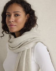 CASHMERE HERRINGBONE WOVEN SCARF | Talbots for sale