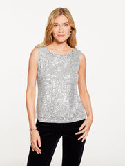 SEQUIN SHELL | Talbots discount