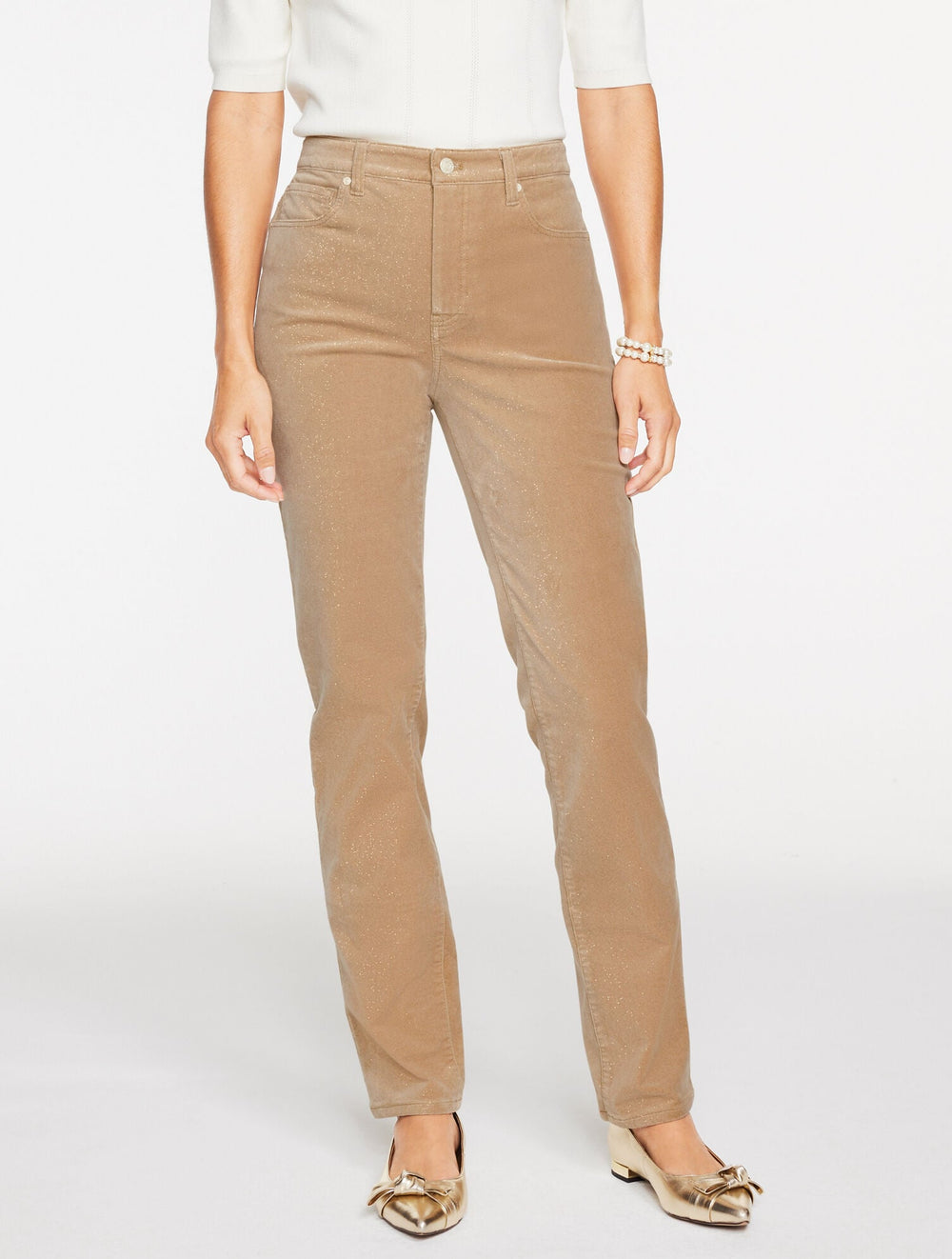 STRAIGHT LEG CORDUROY PANTS | Talbots outlet