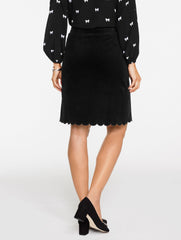 VELVETEEN A-LINE SKIRT | Talbots on sale