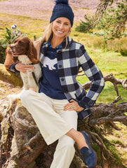 BUFFALO CHECK TIPPED JACKET | Talbots on sale