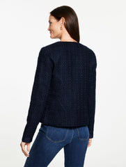 VIBRANT TWEED JACKET | Talbots outlet