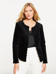 STRETCH VELVETEEN JACKET | Talbots near me