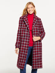 SUGARPLUM TWEED COAT | Talbots US