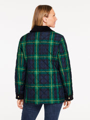 PUFFER JACKET - SLOANE TARTAN | Talbots outlet