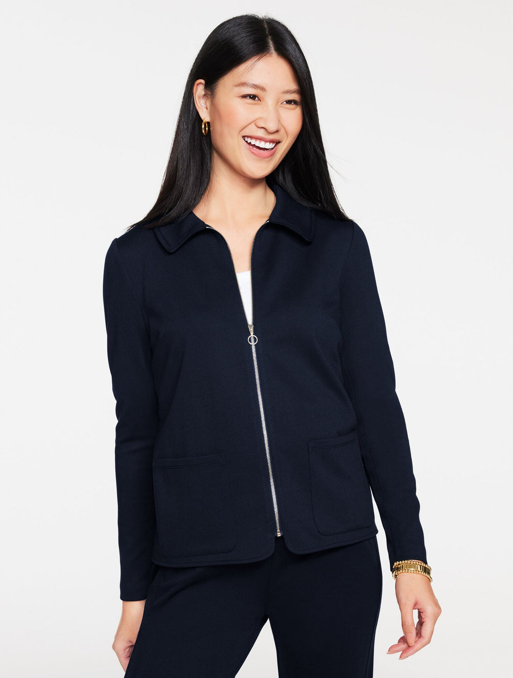 PASSPORT PONTE LADY JACKET | Talbots for sale