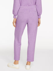 AIRKNIT STRETCH TAPERED LEG PANTS - HEATHERED | Talbots sale