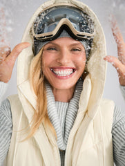 HOODED PUFFER VEST | Talbots on sale