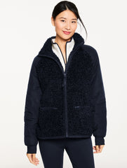 QUILTED SHERPA JACKET | Talbots online