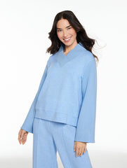 AIRKNIT STRETCH V-NECK PULLOVER | Talbots on sale