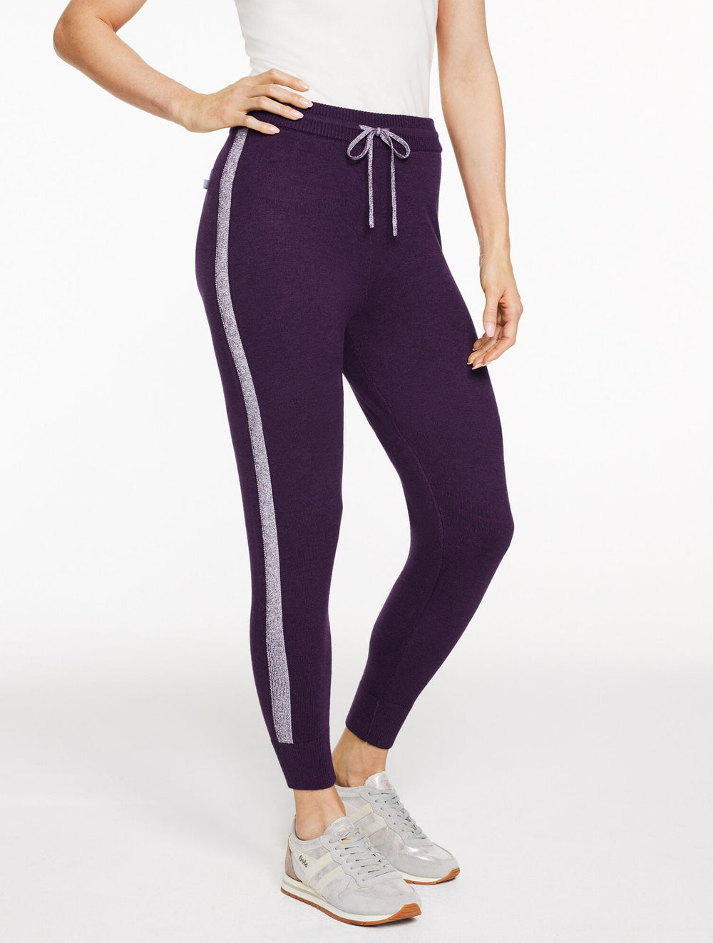 METALLIC SWEATER JOGGERS | Talbots near me