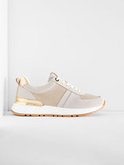 DARBY SUEDE METALLIC SNEAKERS | Talbots on sale