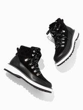 JULES SUEDE & LEATHER HIKER BOOTS | Talbots for sale
