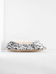 LENA BOW SLIPPERS - SWIRLY ANIMAL | Talbots US