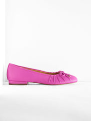 MADISON PLEATED NAPPA BALLET FLATS | Talbots online