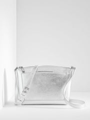 DARCY METALLIC PEBBLE LEATHER CROSSBODY BAG - METALLIC | Talbots near me