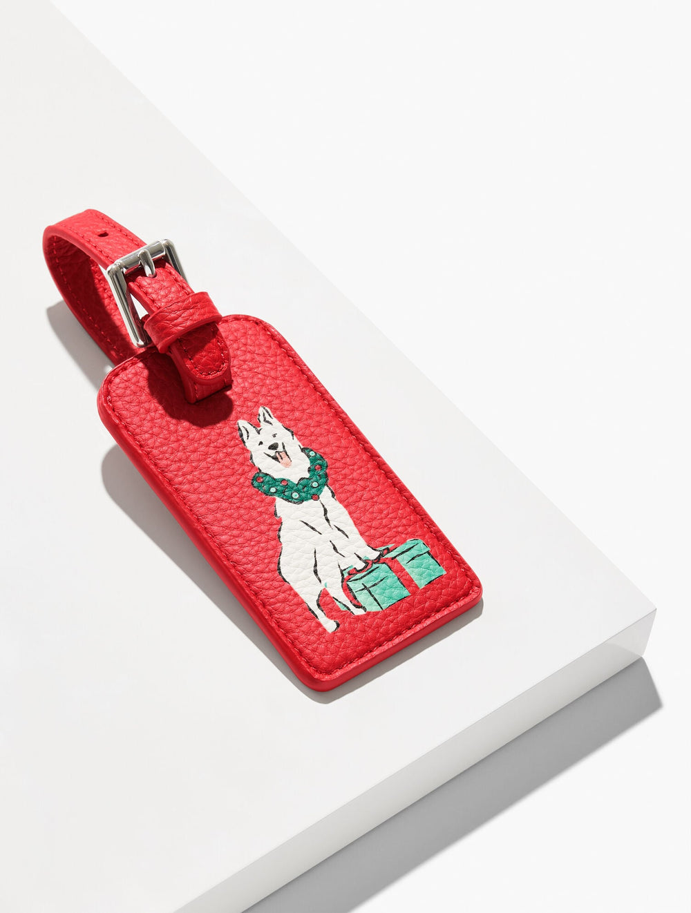 CHRISTMAS DOG LUGGAGE TAG | Talbots online