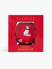 CHRISTMAS DOG ORNAMENT | Talbots outlet