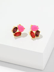 ECLECTIC CRYSTAL STUD EARRINGS | Talbots sale