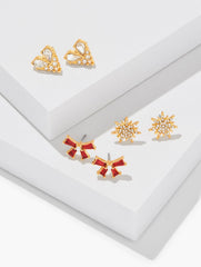 DAINTY STUD EARRING GIFT SET | Talbots online